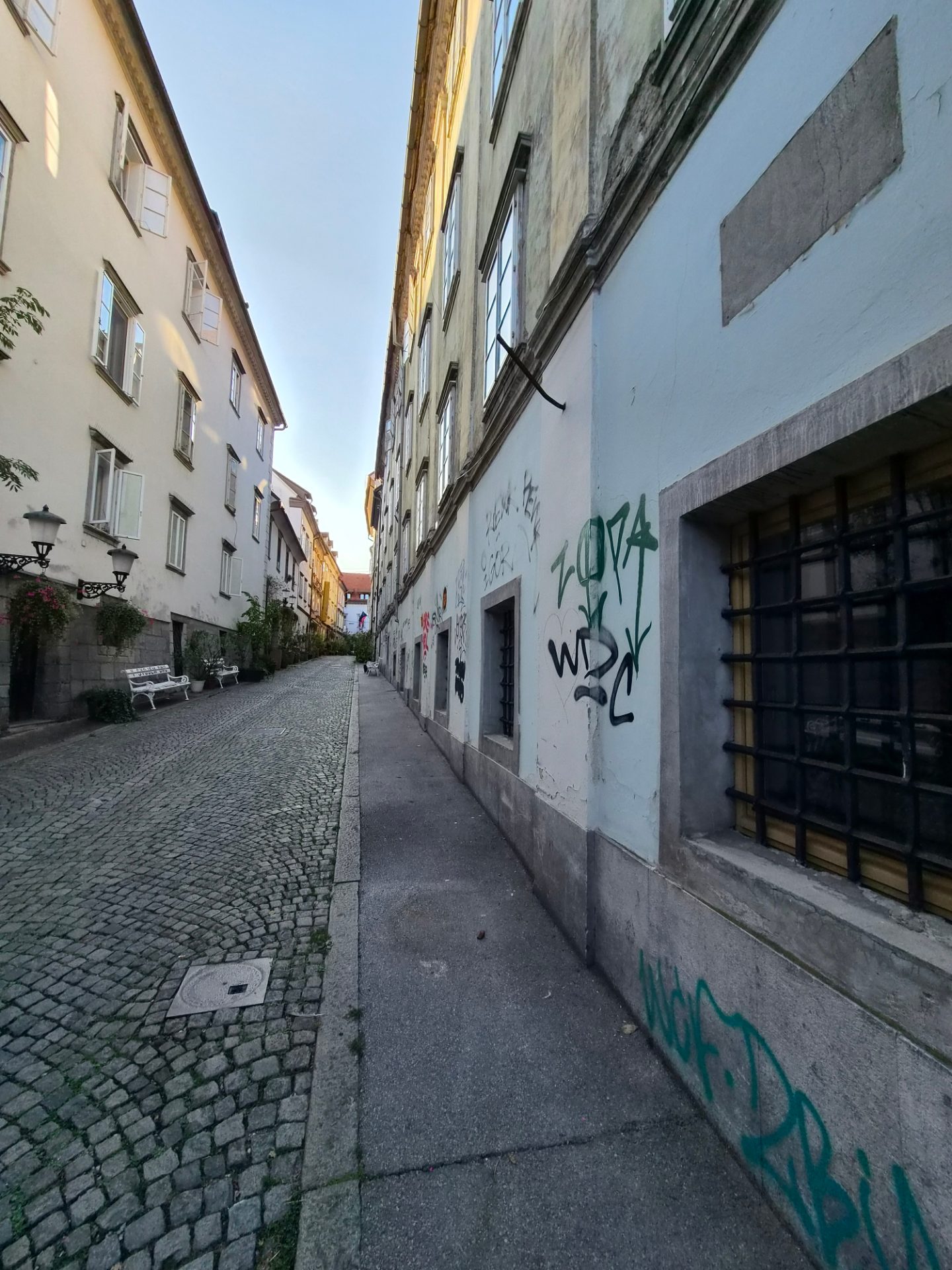 Grafiti na Križevniški ulici